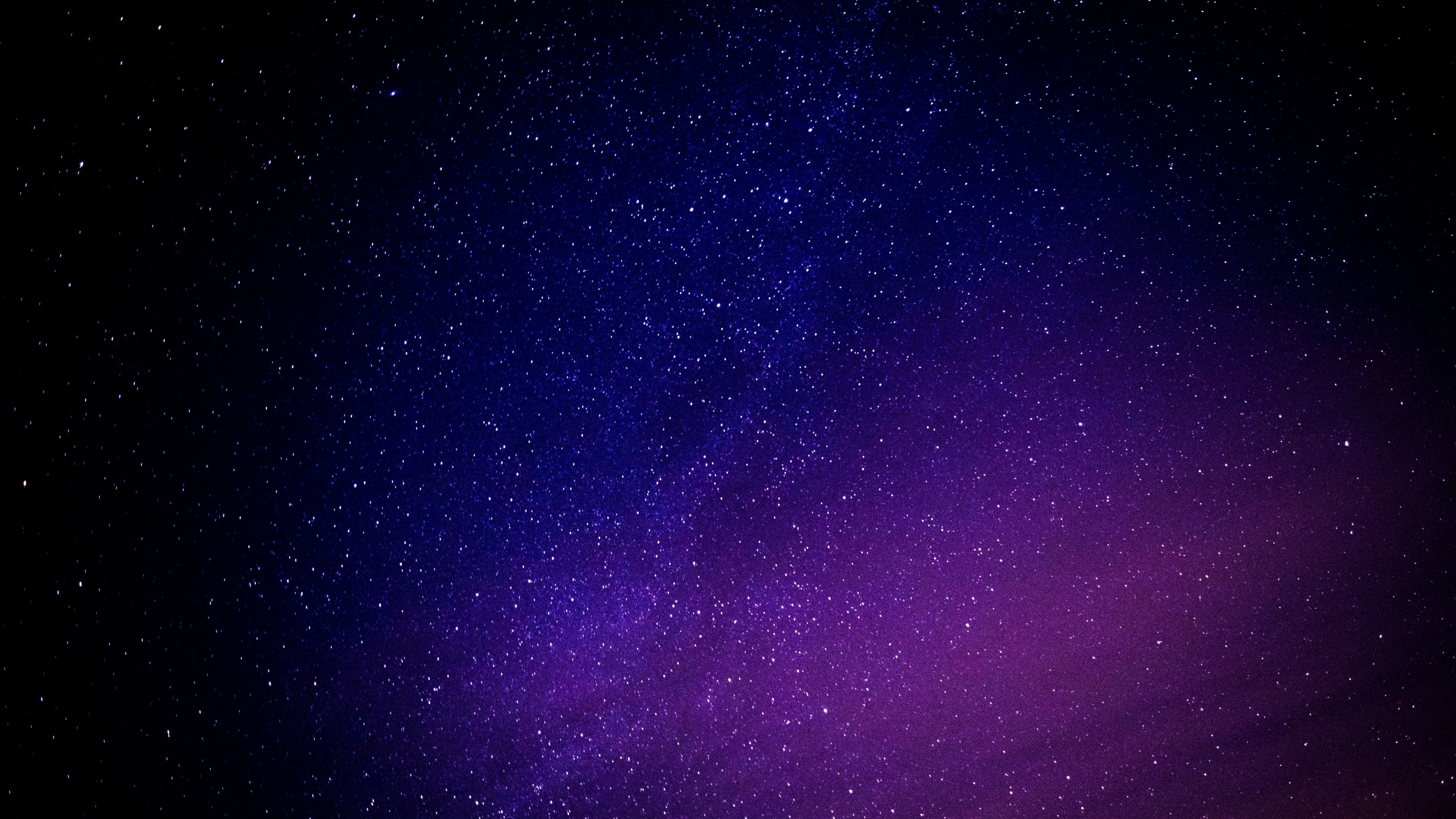 3840x2160 Starry sky Wallpaper 4K, Purple sky, Astronomical, Stars