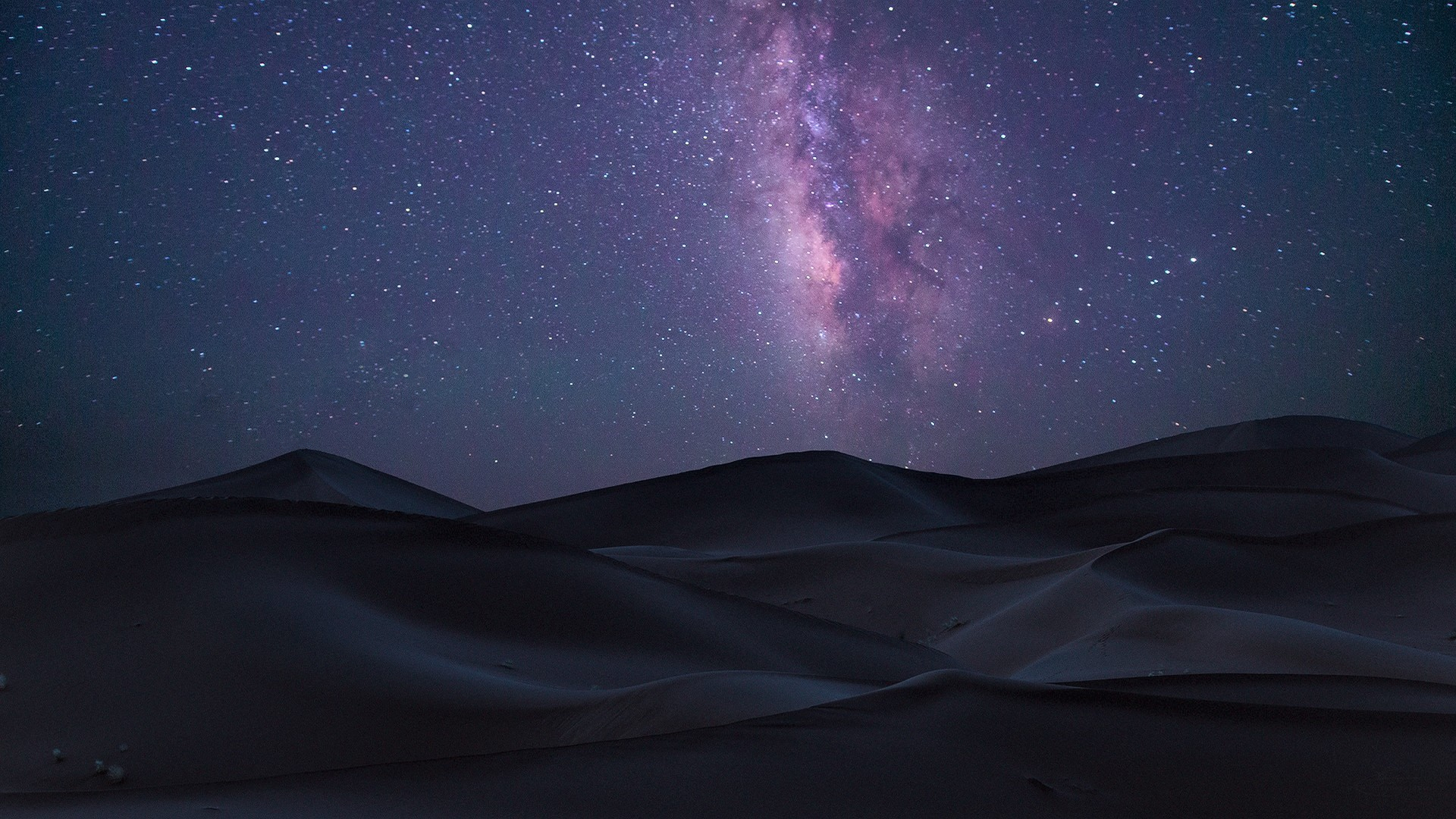 1920x1080 Starry Purple Night Sky Wallpaper, HD Nature 4K Wallpaper, Image and Background