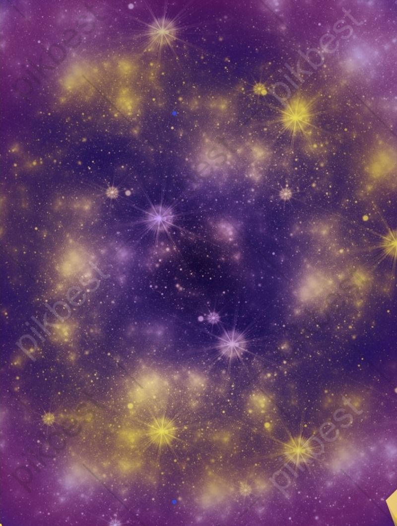 800x1060 Original Starry Sky Fantasy Star Dust Purple Blue Yellow Starry Sky Background Image Background. PSD Free Download