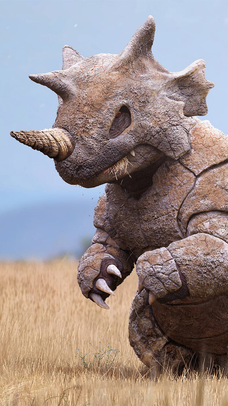 800x1422 Pokemon Go Rhydon, pokemon go, HD phone wallpaper