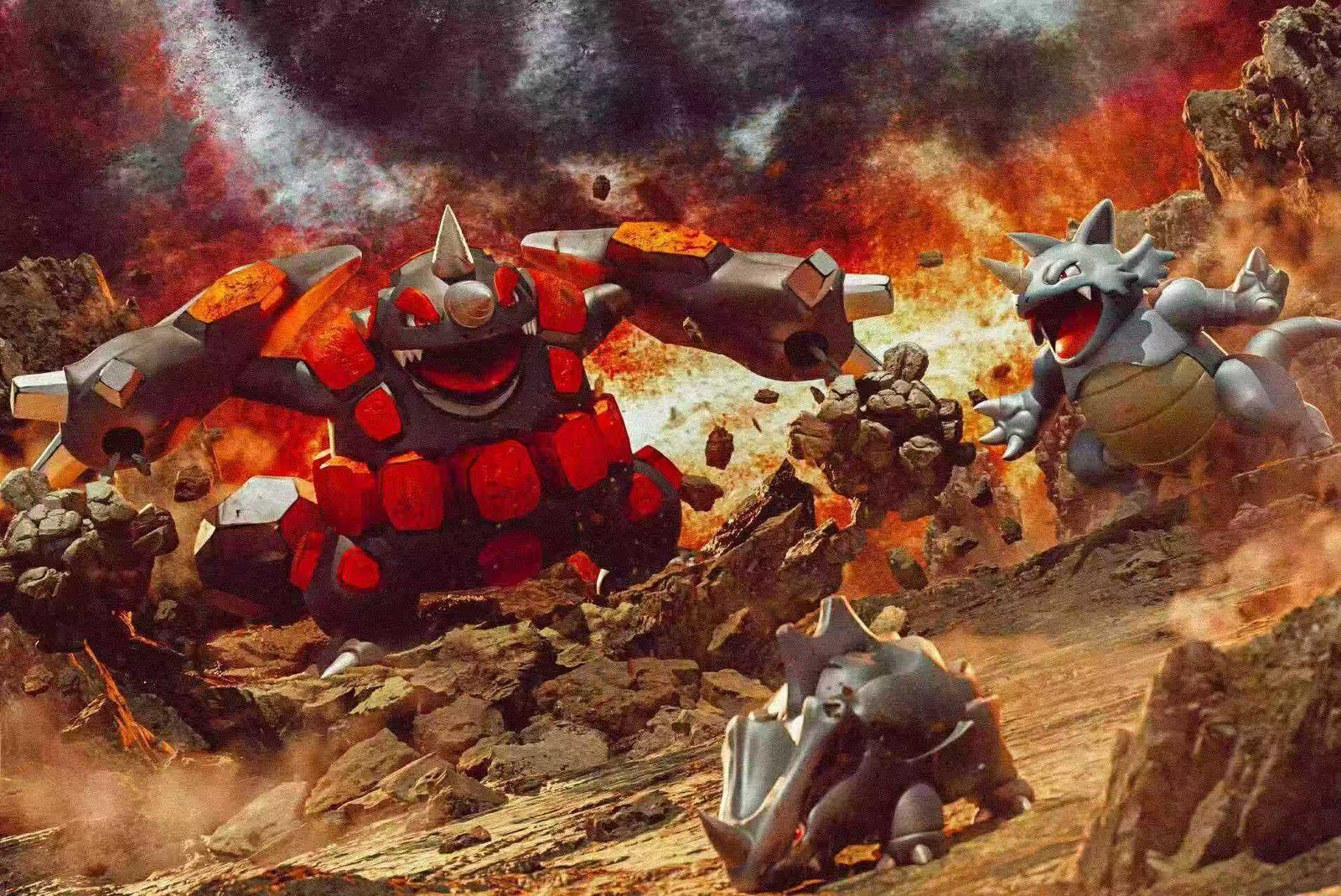 1600x1069 [PREORDER 1 20 Scale World Figure [PALLET TOWN & Rhydon & Rhyperior