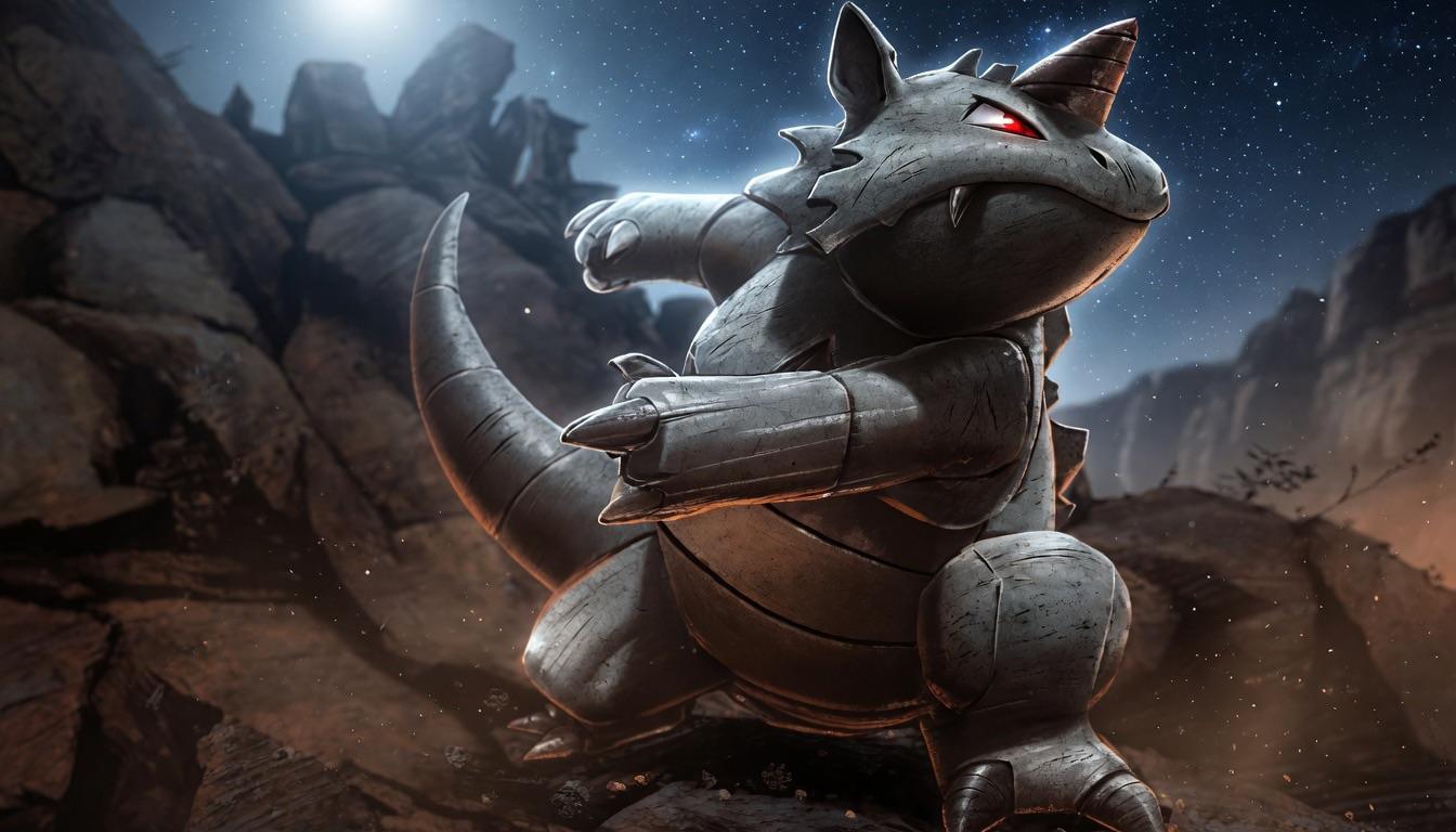 1344x768 Golem vs Rhydon