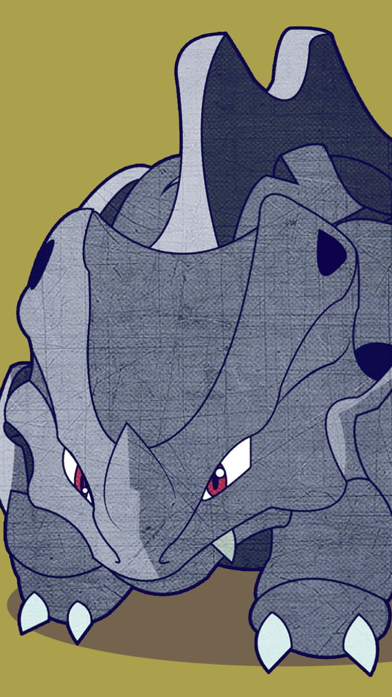 800x1422 Pokemon rhyhorn, pokemon, go, rhyhorn, cartoon, anime, film, dragon, shield, HD phone wallpaper