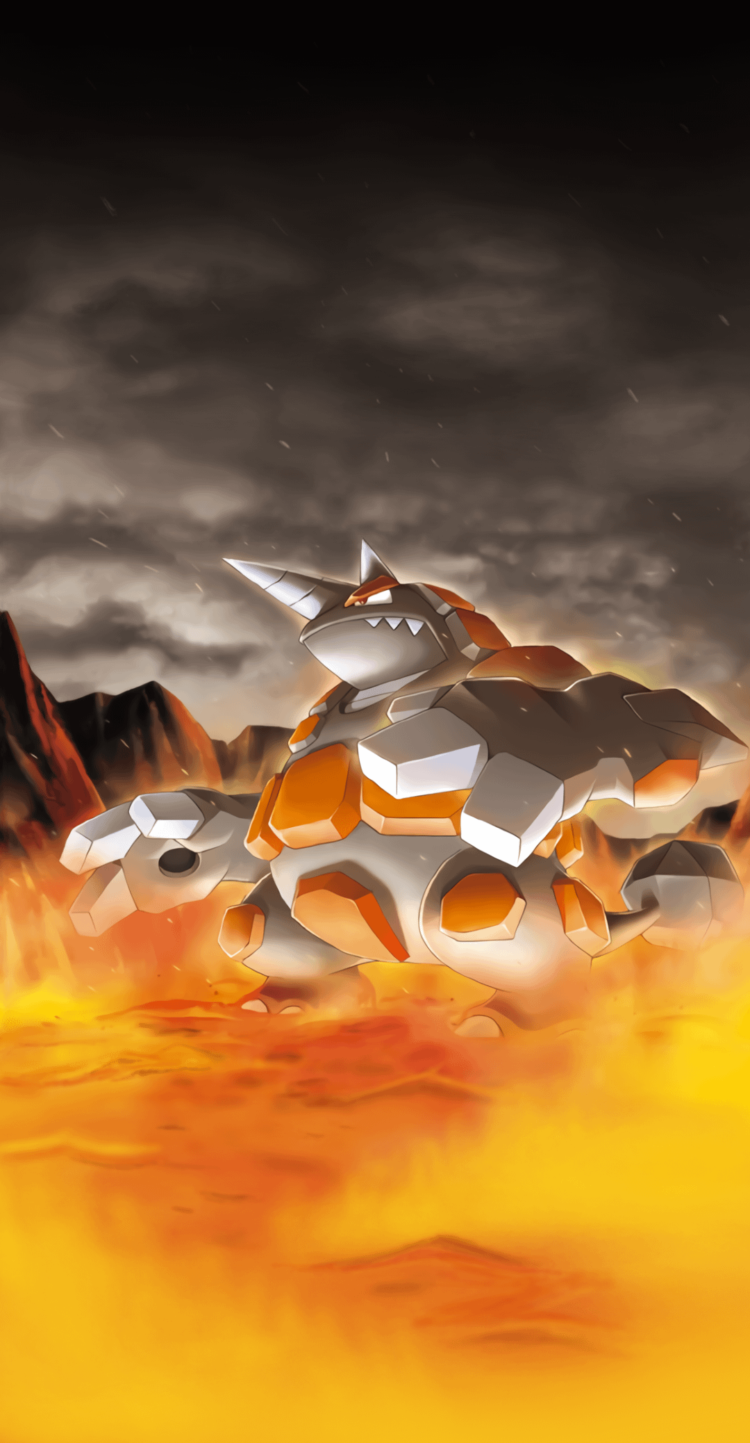 1080x2076 Rhyperior (from Primal Clash) phone wallpaper