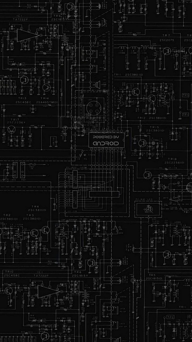 800x1422 HD retro tech wallpaper