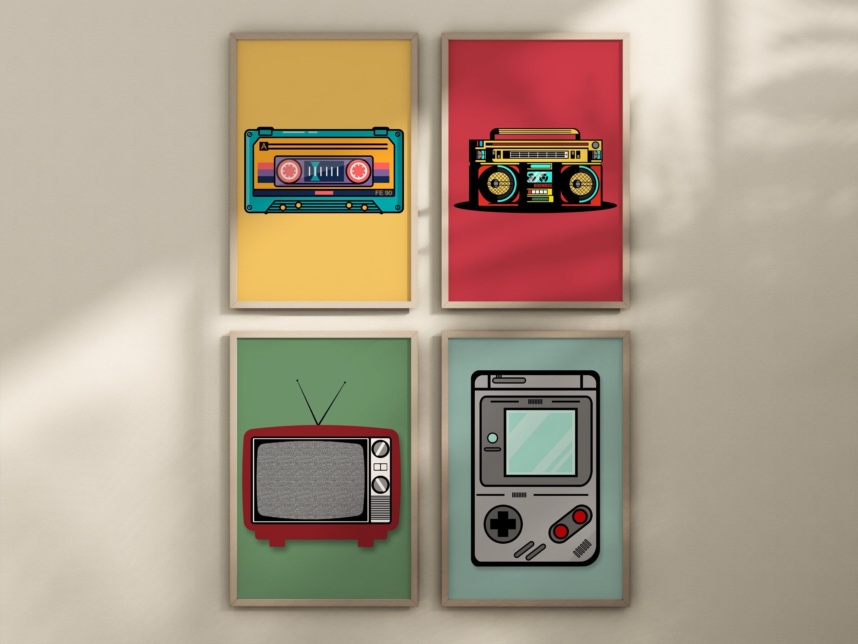 3000x2250 Retro Tech Wall Art