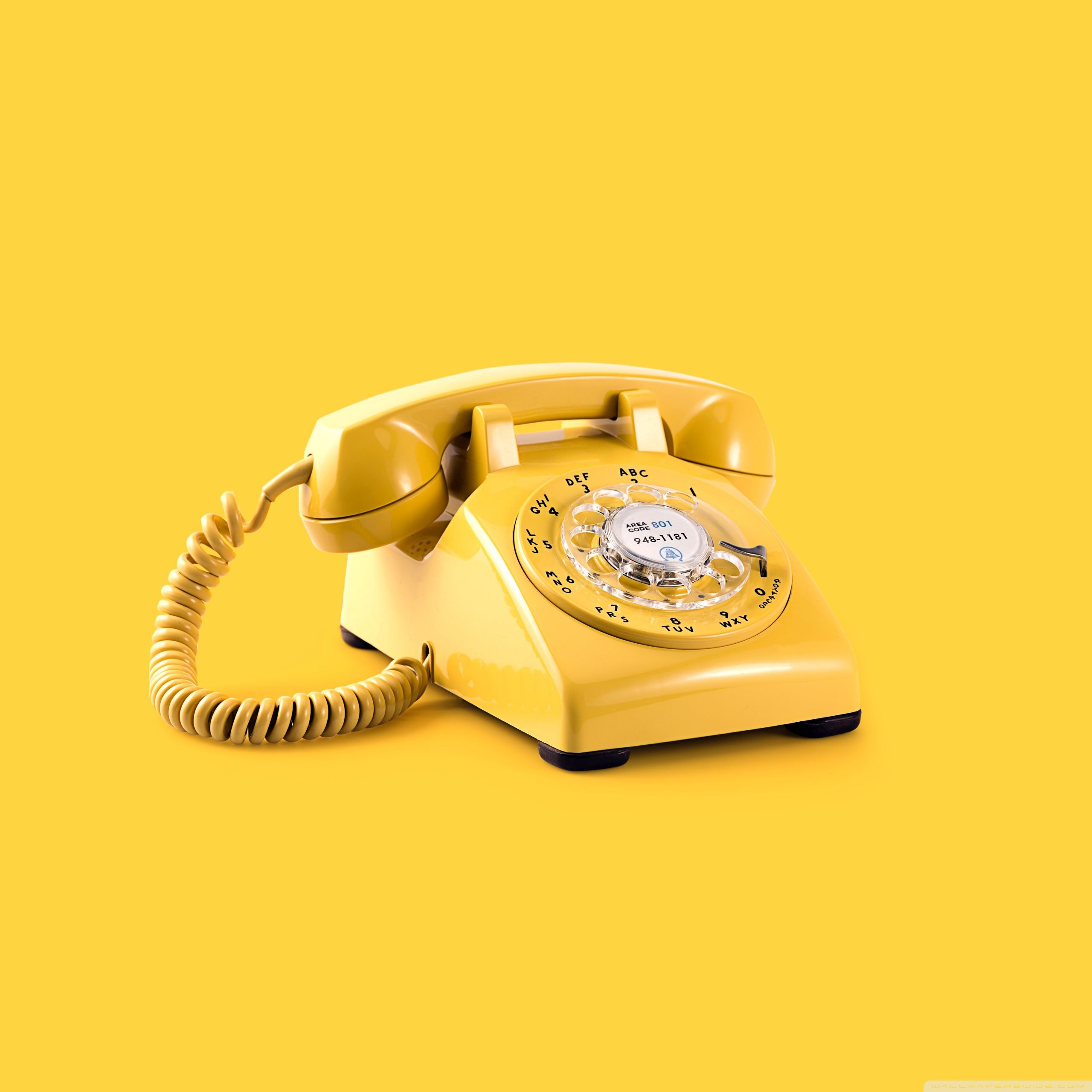 2560x2560 Retro Telephone Aesthetic 4K UHD Wallpaper for UltraHD Desktop and TV : Widescreen and UltraWide Display : Dual Monitor : Smartphone and Tablet Devices
