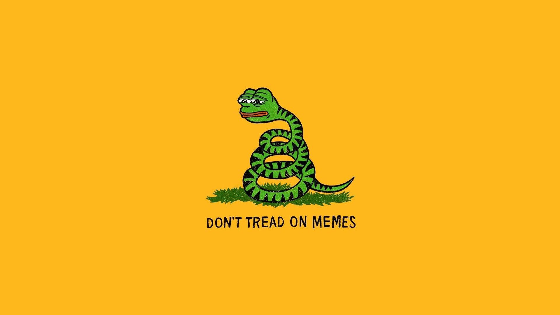 1920x1080 Pepe (meme), Gadsden Flag, Humor Wallpaper HD / Desktop
