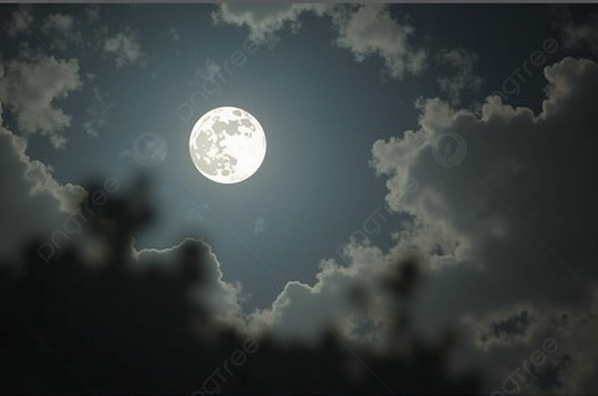 1200x794 Night Sky Full Moon And Dark Clouds Photo, Illuminated, Ethereal, Halloween Background Image And Wallpaper for Free Download