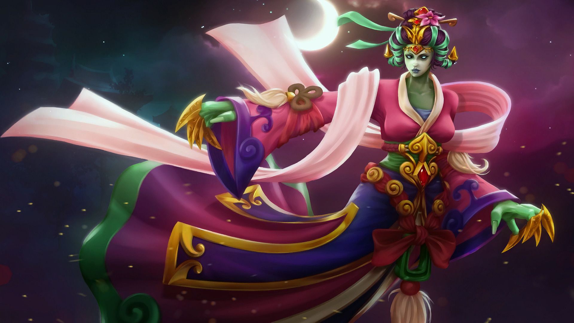 1920x1080 heroes, Defense of the ancient, Dota, Dota Valve, Valve Corporation, Fantasy art, Death Prophet Wallpaper HD / Desktop and Mobile Background