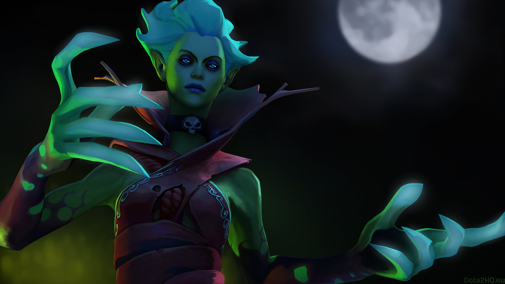 1920x1080 Death Prophet of Dota2 digital wallpaper HD wallpaper
