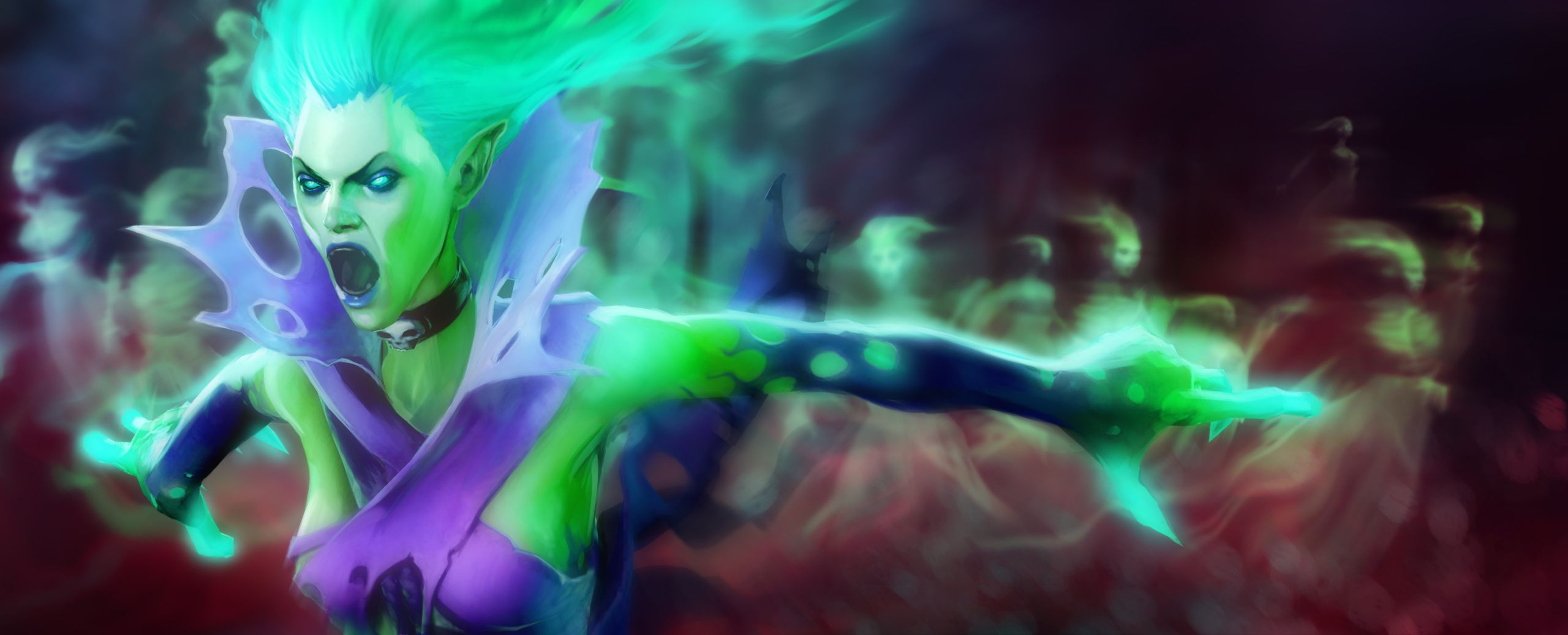 2560x1037 Krobelus the Death Prophet - DOTAFire