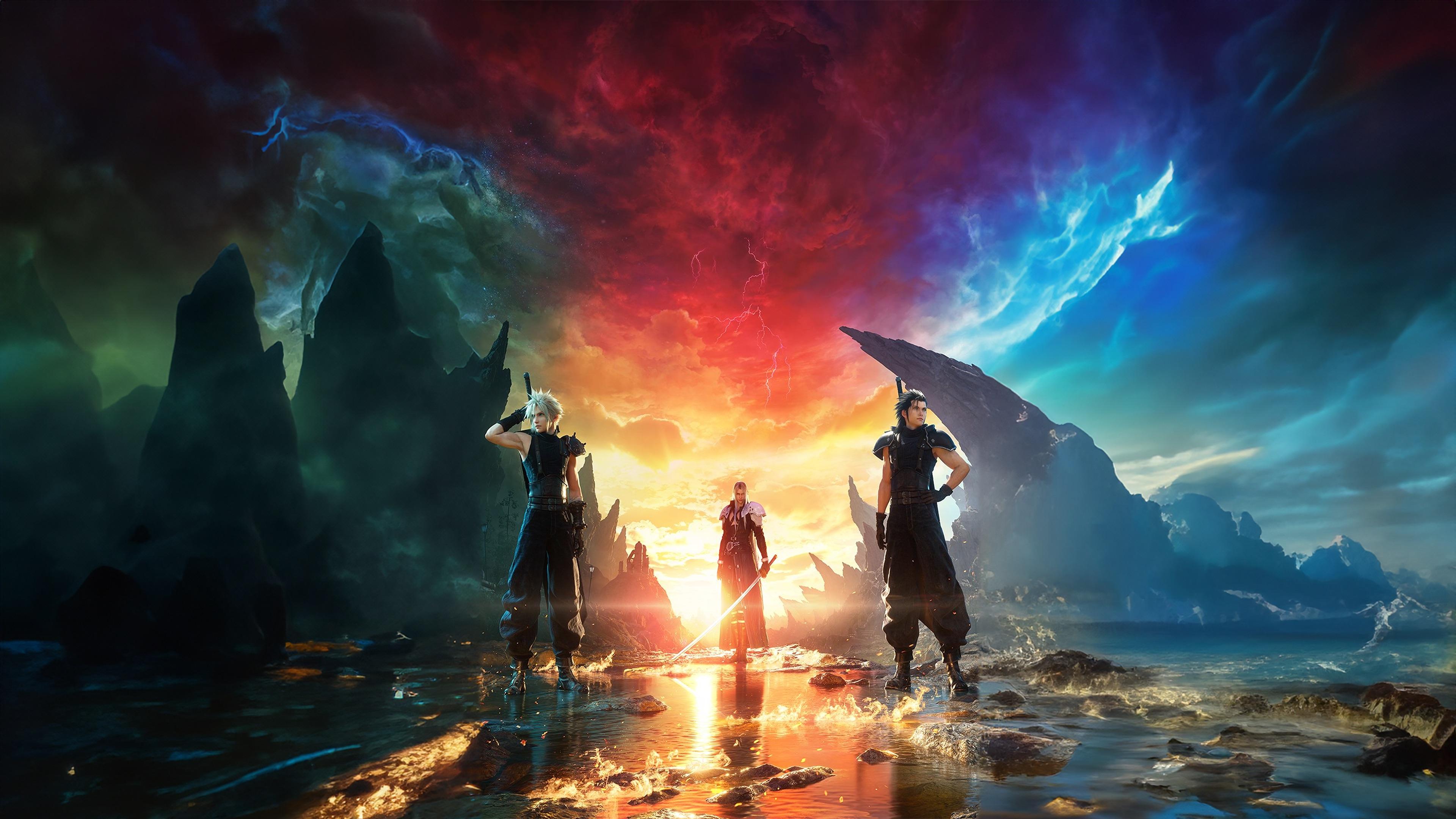 3840x2160 Final Fantasy VII Rebirth Wallpaper 4K, Game Art, 2024 Games