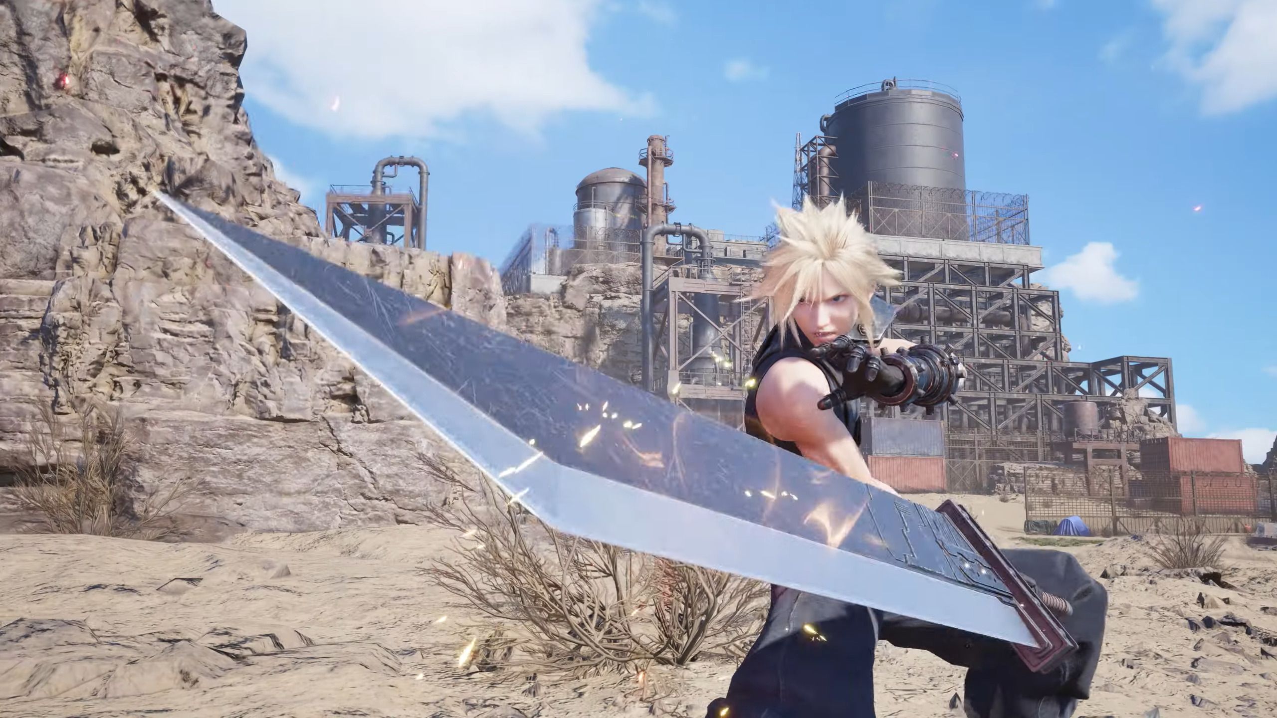 2560x1440 Final Fantasy 7 Rebirth's System Requirements Are Here, And You'll Need 155 GB Of Storage And Some Serious Hardware To Accommodate Cloud And His Silly Large Sword