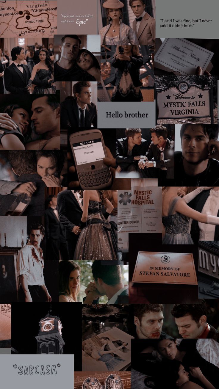 736x1308 The vampire diaries wallpaper collage. Vampire diaries, Vampire diaries books, Vampire diaries wallpaper