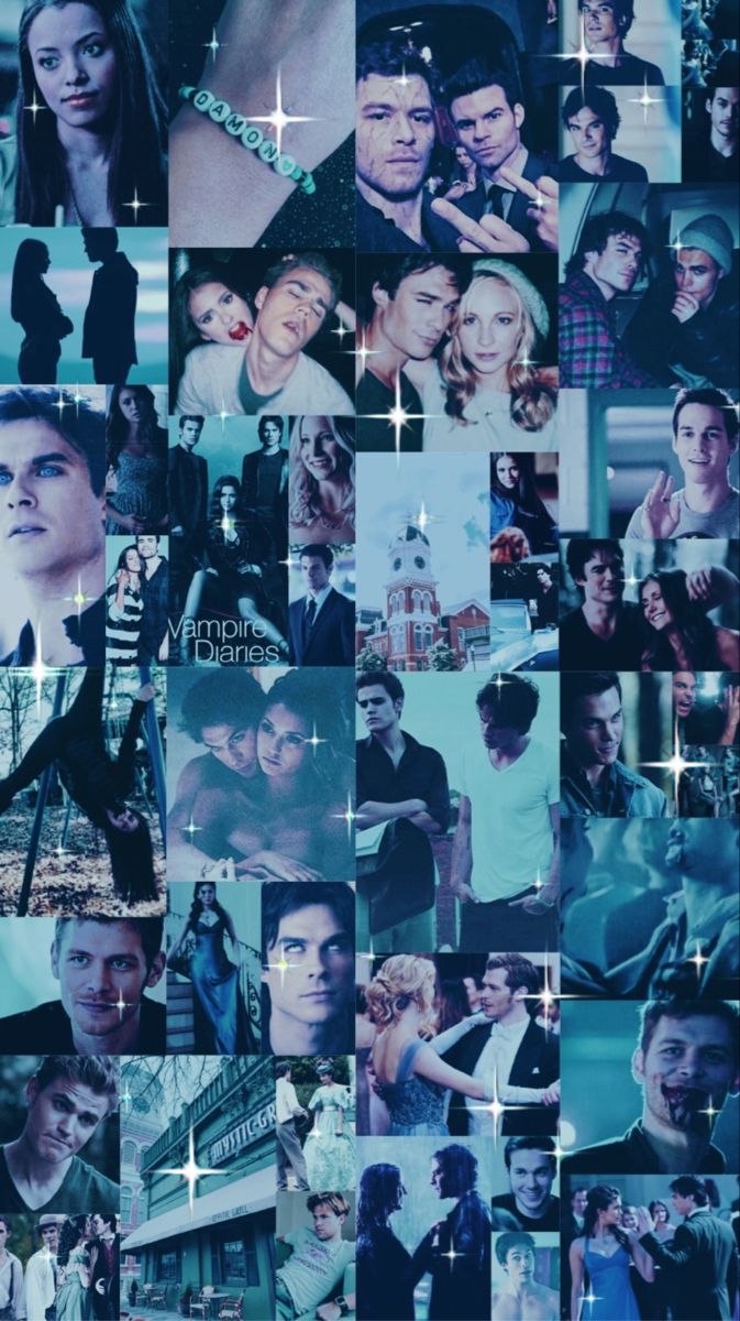 673x1200 The Vampire Diaries Collage