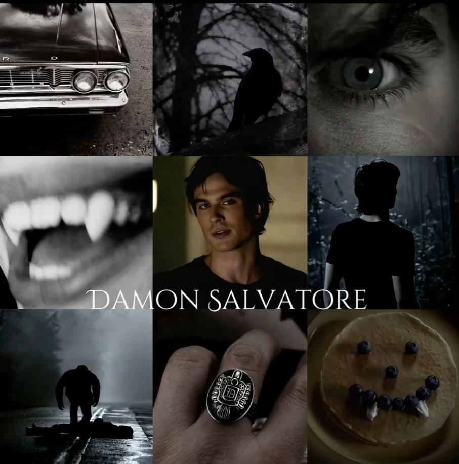 907x917 Aesthetics for every character from *The Vampire Diaries*