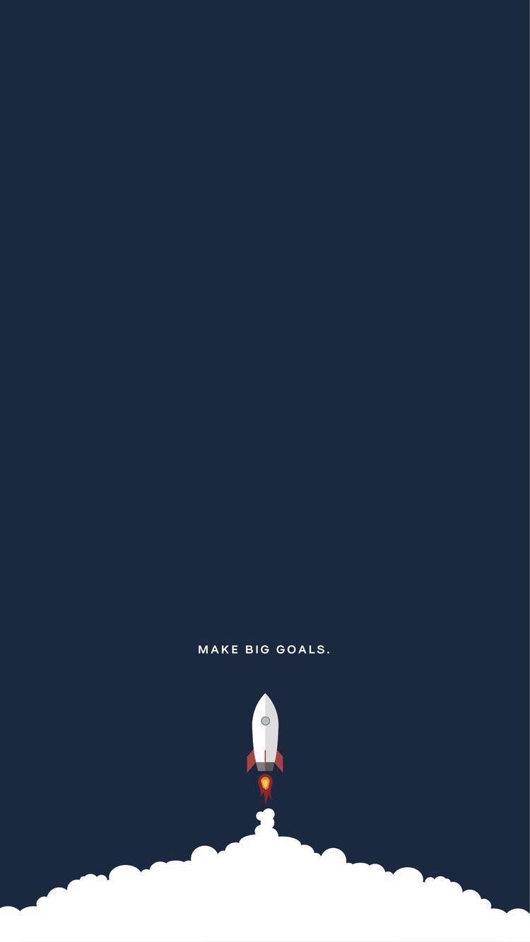 750x1333 Life Goals Wallpaper