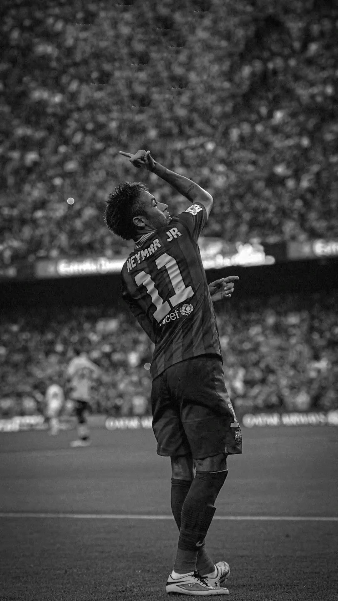 1080x1920 Neymar Jr Dark Wallpaper