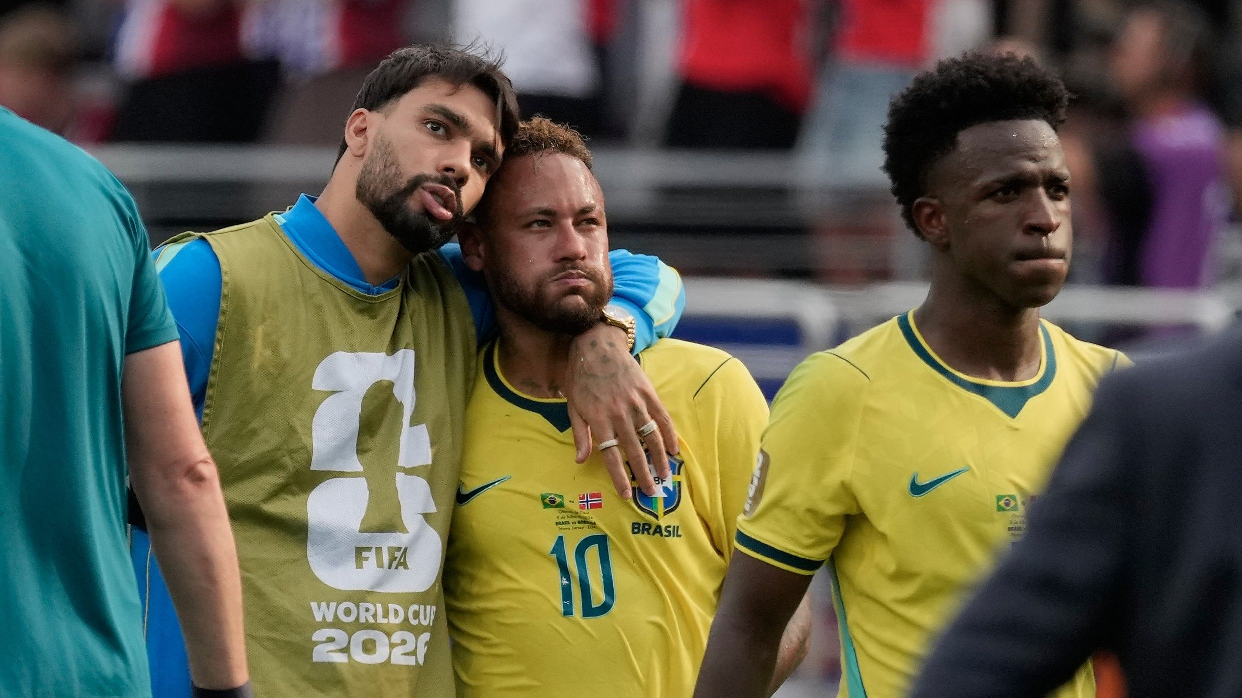 2491x1401 Neymar retirement: Tearful Neymar da Silva Santos Júnior retires from Brazil after 2026 World Cup exit to Norway in round of 16 New York