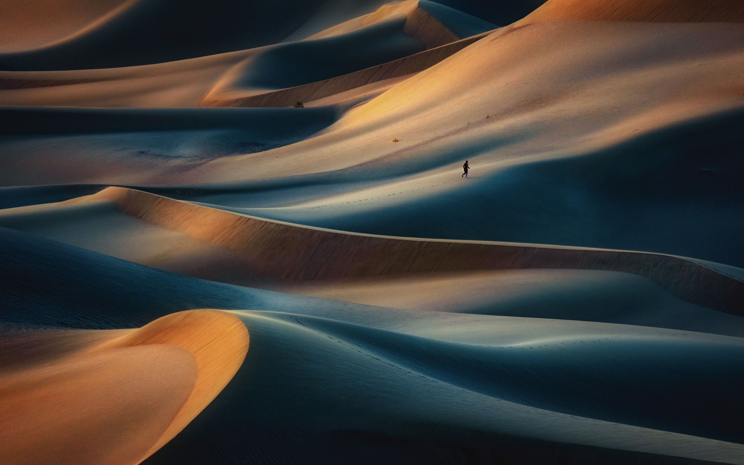 2880x1800 Khara Desert Wallpaper 4K, Sand Dunes, Landscape, Alone, 5K