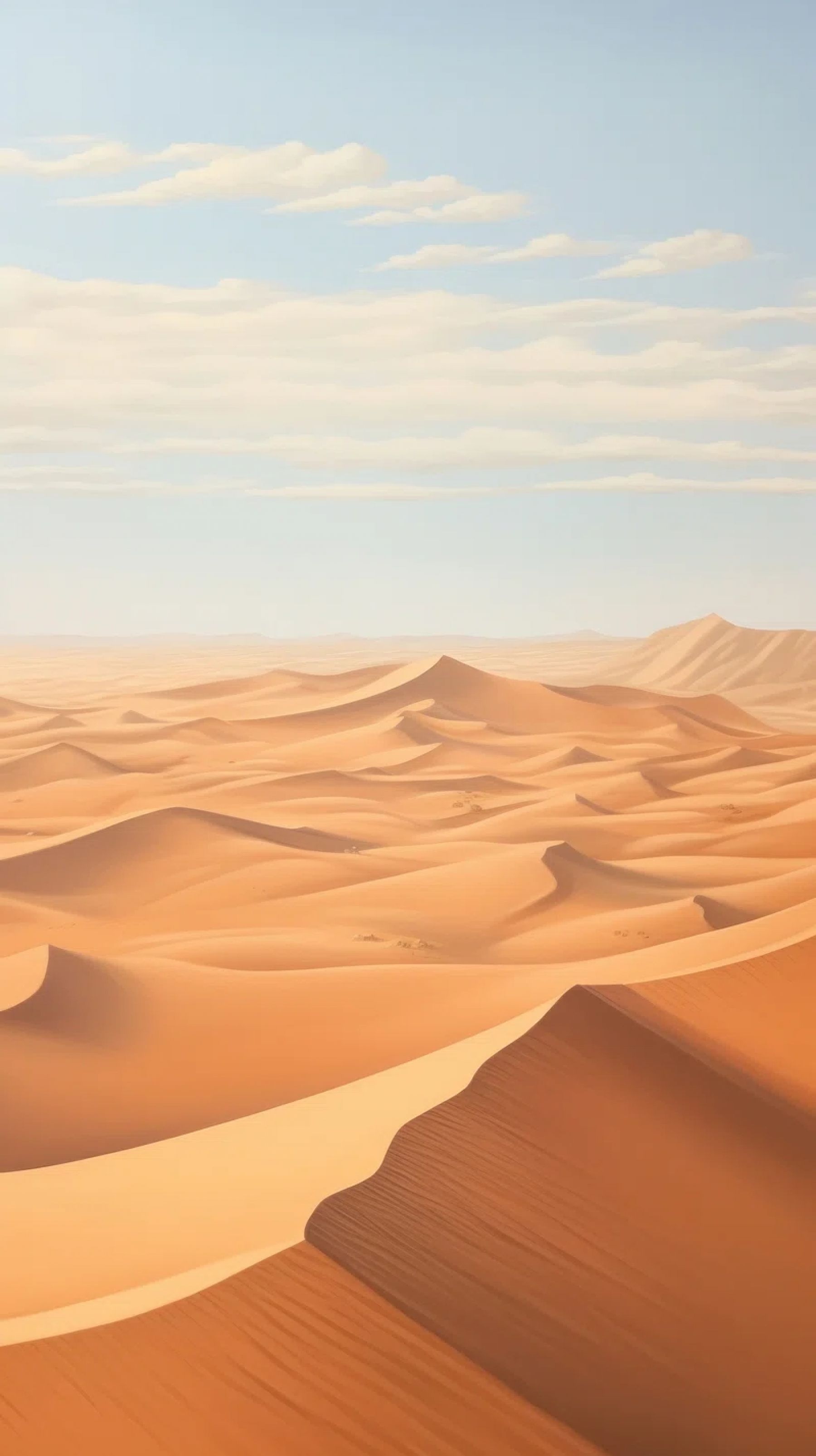 1800x3210 Sahara Desert Africa Sand Dunes Digital Art