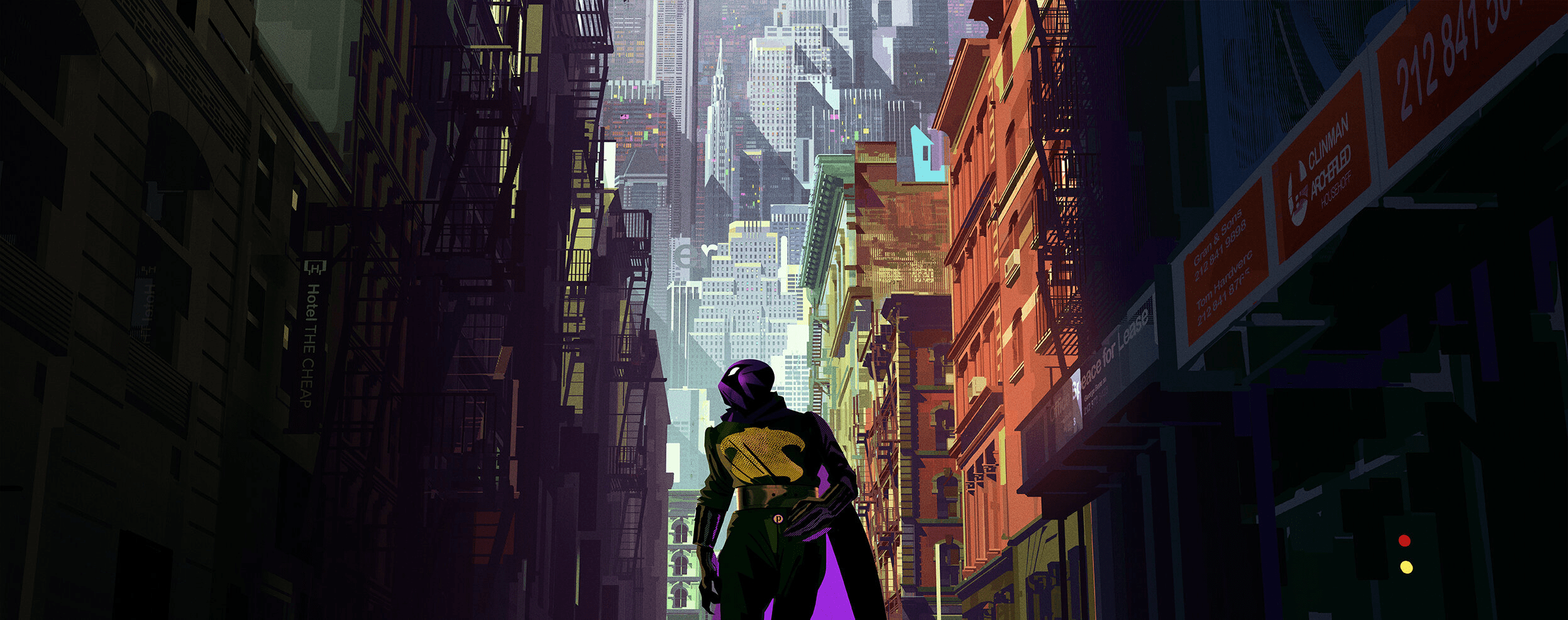 2494x987 I Indeed Love Alberto Mielgo's Work On Spider Verse Before He Was Fired. I Have Seen His Work On Love Death Robots. And What A Movie It Would Have Been If He Stayed