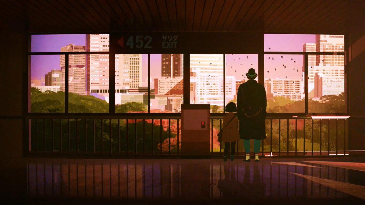 1200x675 Background from The Windshield Wiper trailer, directed by Alberto Mielgo : Another proof of mixing painting and 3D is the futur of animation