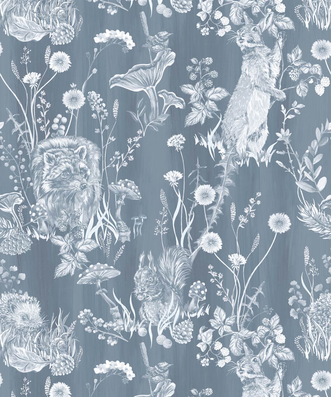 1100x1320 Woodland Friends Wallpaper Roll & King