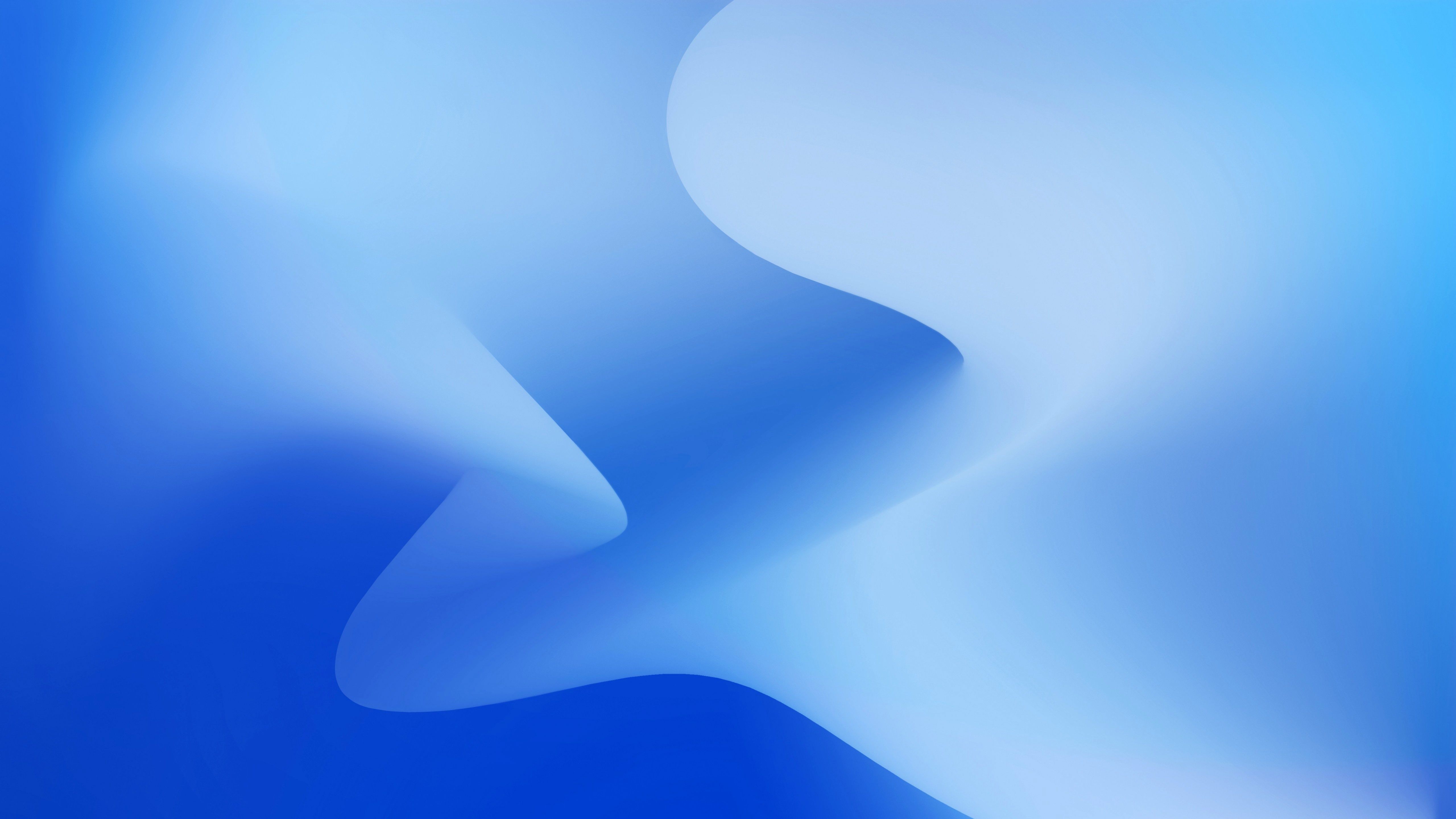 5120x2880 Wallpaper apple, abstract, blue, background, iOS iPhone 14 for mobile and desktop, section абстракции, resolution 5120x2880