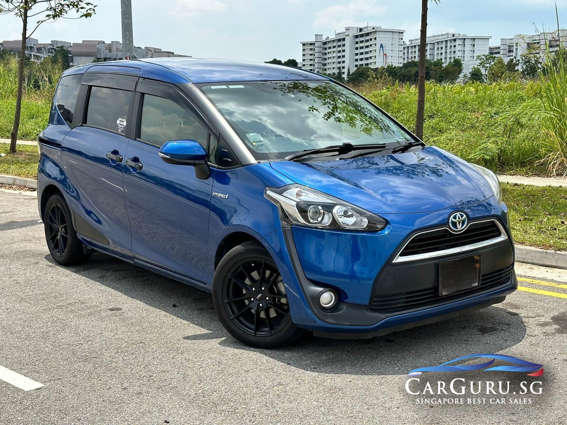 1920x1440 TOYOTA SIENTA HYBRID 1.5X CVT SUV (Jun 2018). Singapore Used Cars Used Car