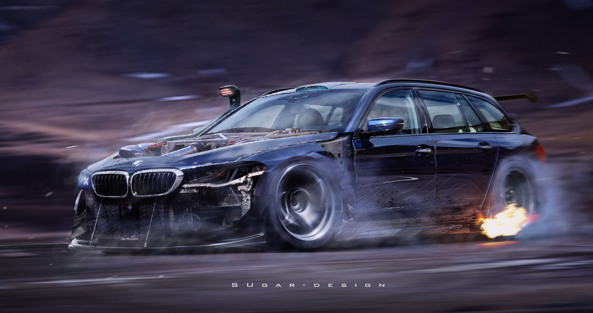 1920x1013 BMW M5 Wagon