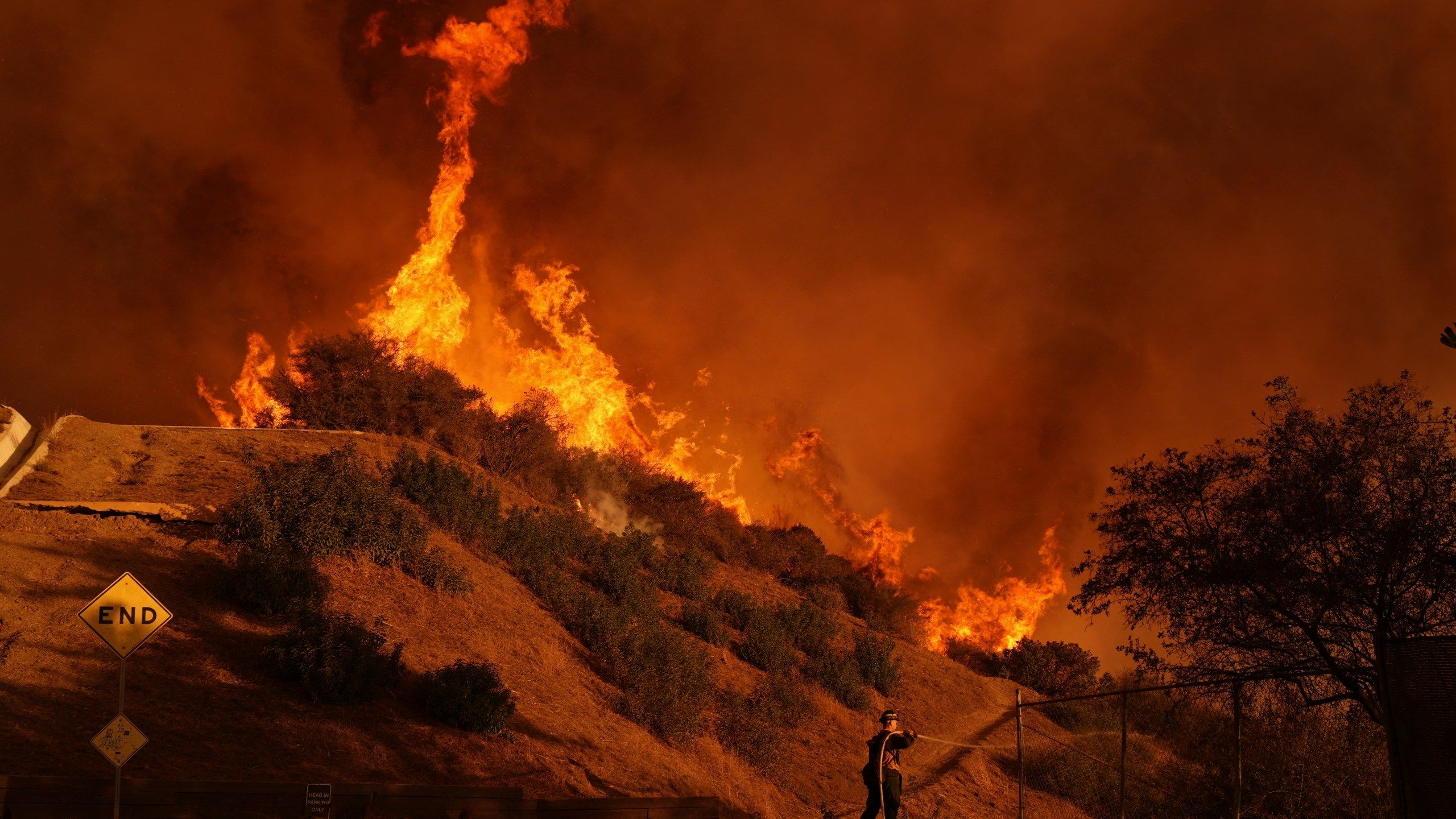 2560x1440 Small airborne embers play a big role in the spread of wildfires. FOX 5 San Diego & KUSI News
