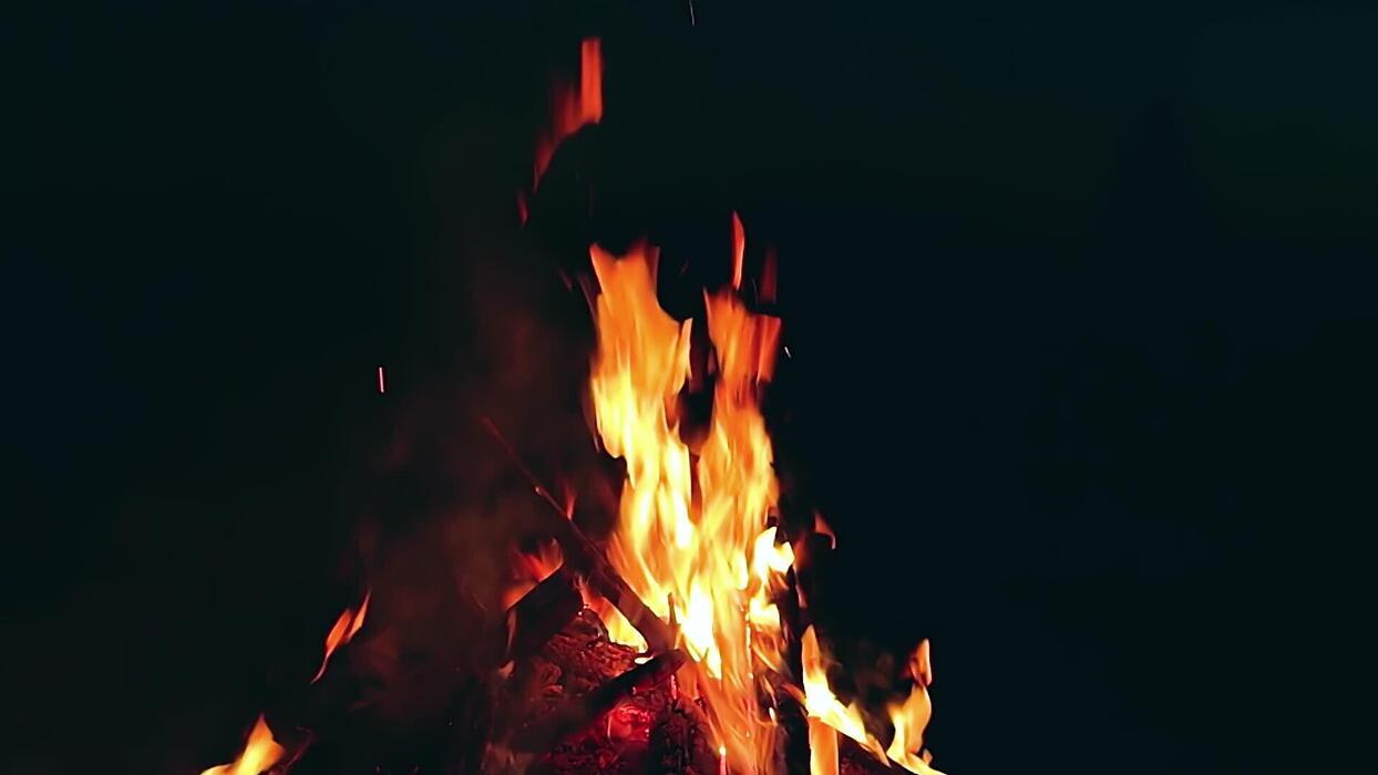 1244x700 Big Fire Stock Video Footage for Free Download