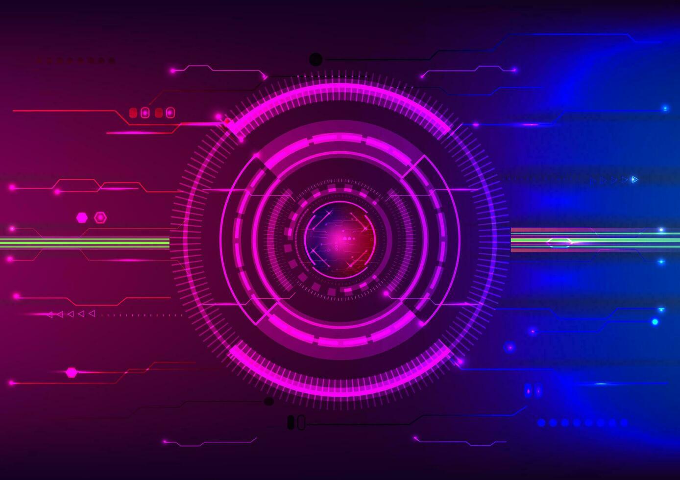 1388x980 Futuristic engineering control networking online technology abstract background vector illustration