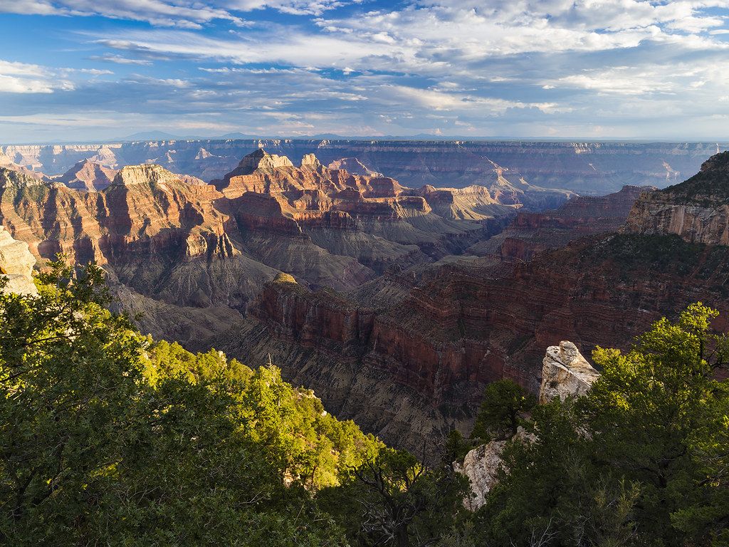 1024x768 View from the North Rim, Grand Canyon National Park, Arizo