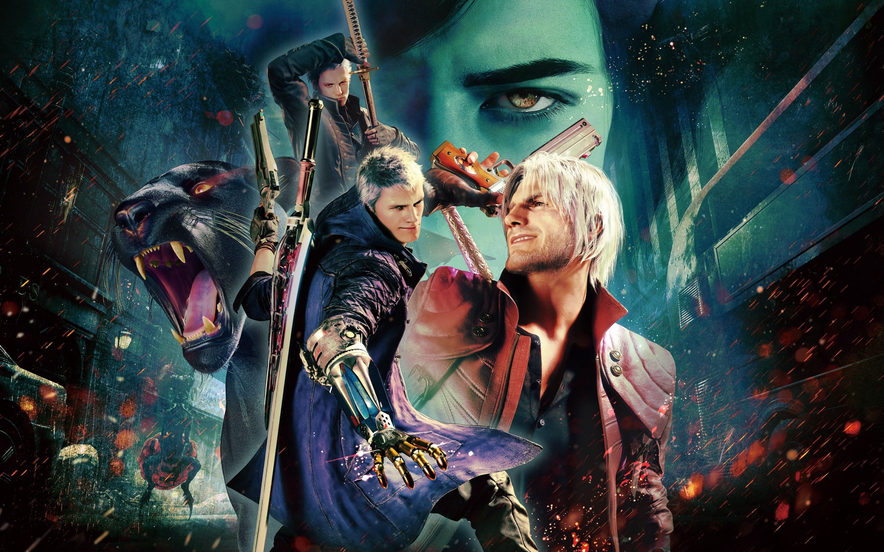 2880x1800 Devil May Cry 5 Wallpaper 4K, Special Edition, Nero, Dante