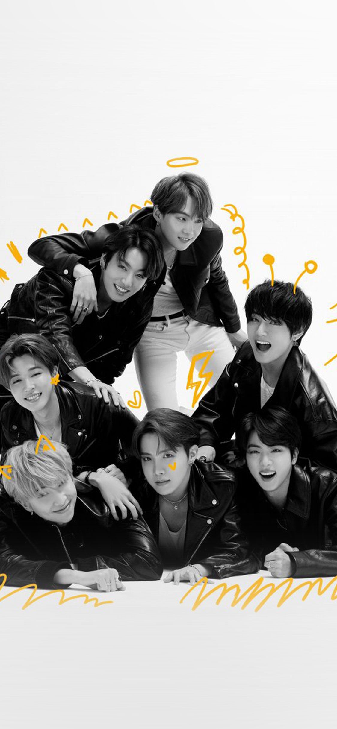 1125x2436 iPhone 13 BTS Wallpaper