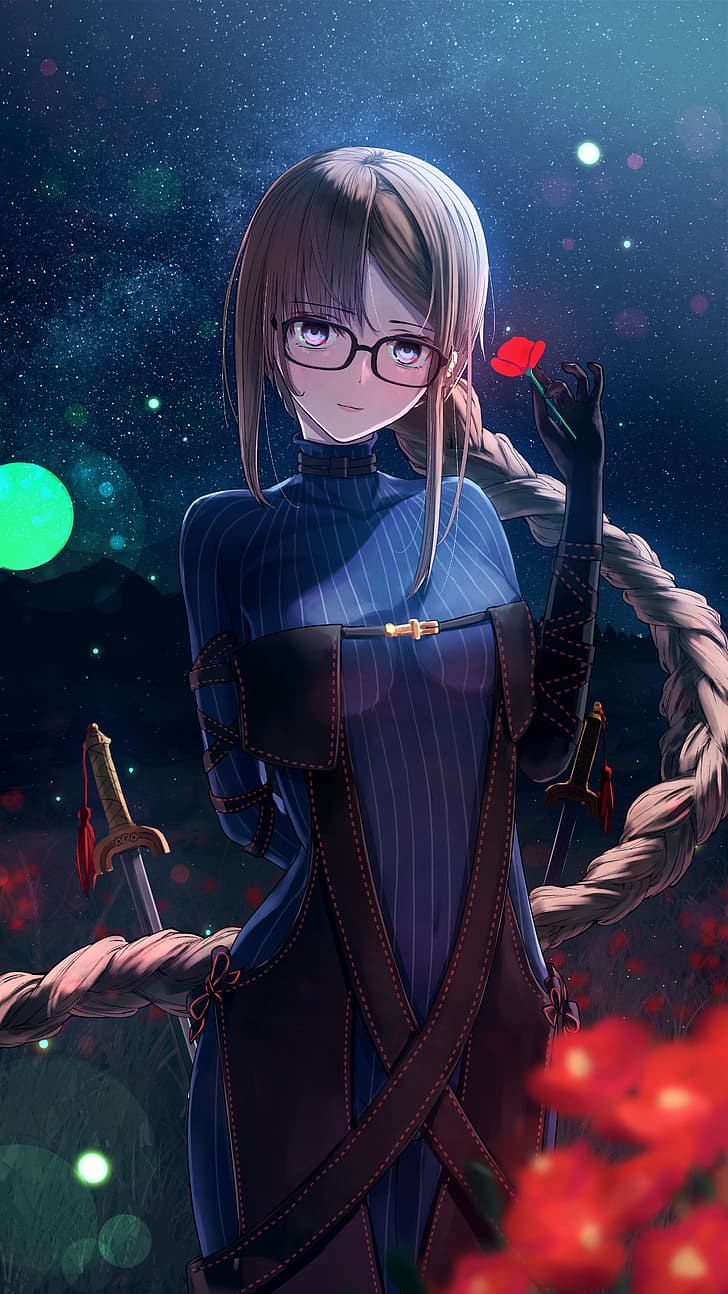 728x1294 HD Wallpaper: Anime, Anime Girls, Fate Series, Fate Grand Order, Consort Yu (Fate Grand Order)