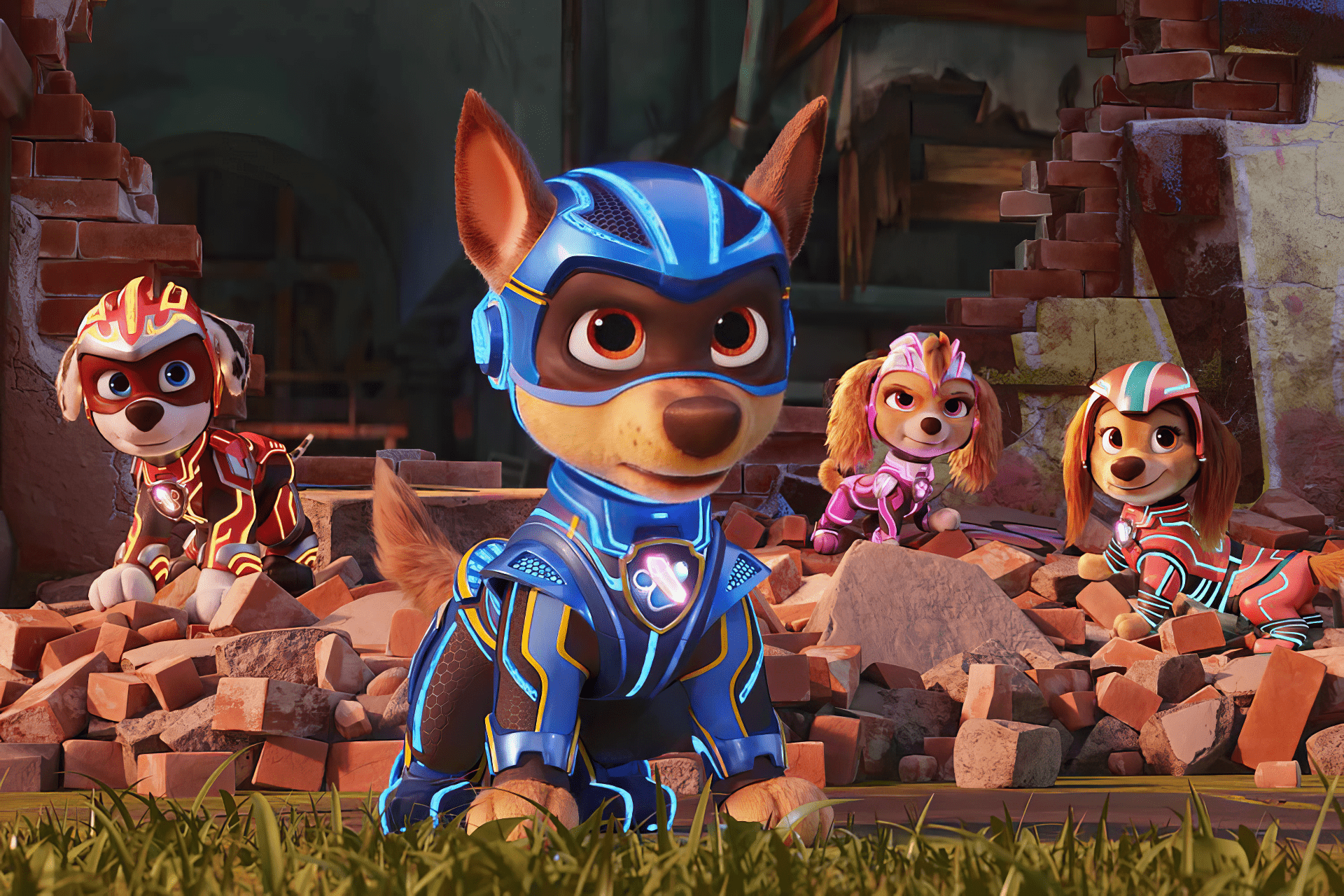 1920x1280 Mighty Pups Wallpaper HD Patrol Movie Desktop Backgroundx1280