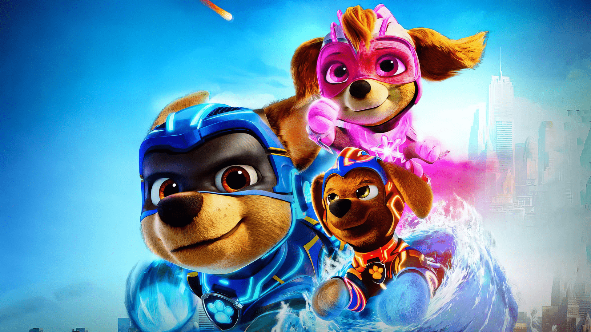 1920x1080 Mighty Pups Movie HD Wallpaper. PAW Patrol Desktop Backgroundx1080