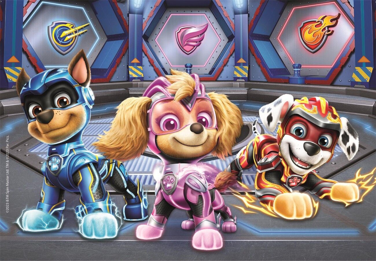 1300x905 Jigsaw puzzle Paw Patrol Mighty Movie. Tips for original gifts