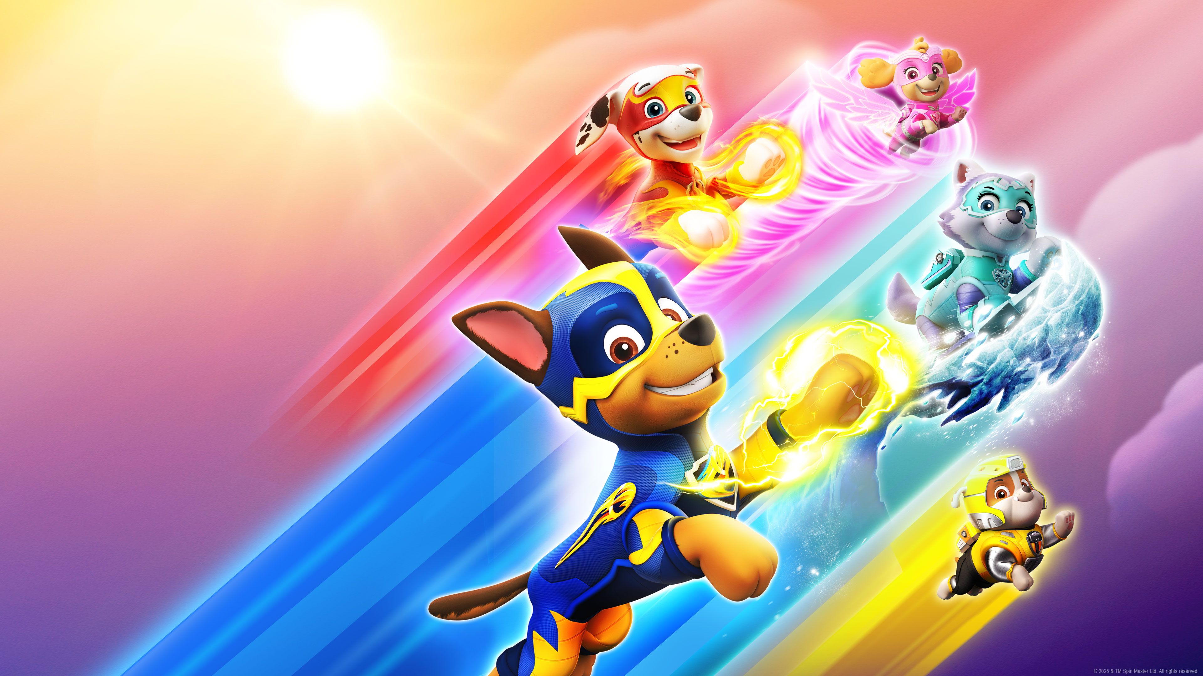 3840x2160 Watch PAW Patrol: Mighty Pups Online with NEON
