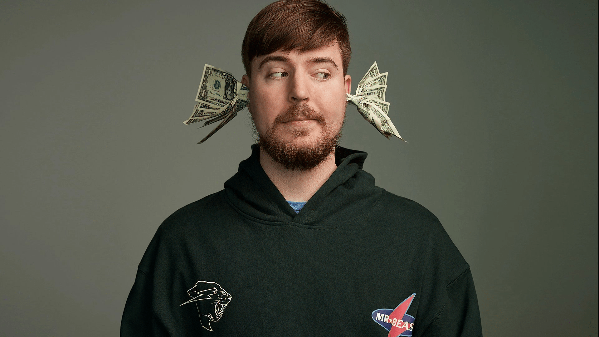 1920x1080 Mr. Beast Themed Money Ears Wallpaperx1080