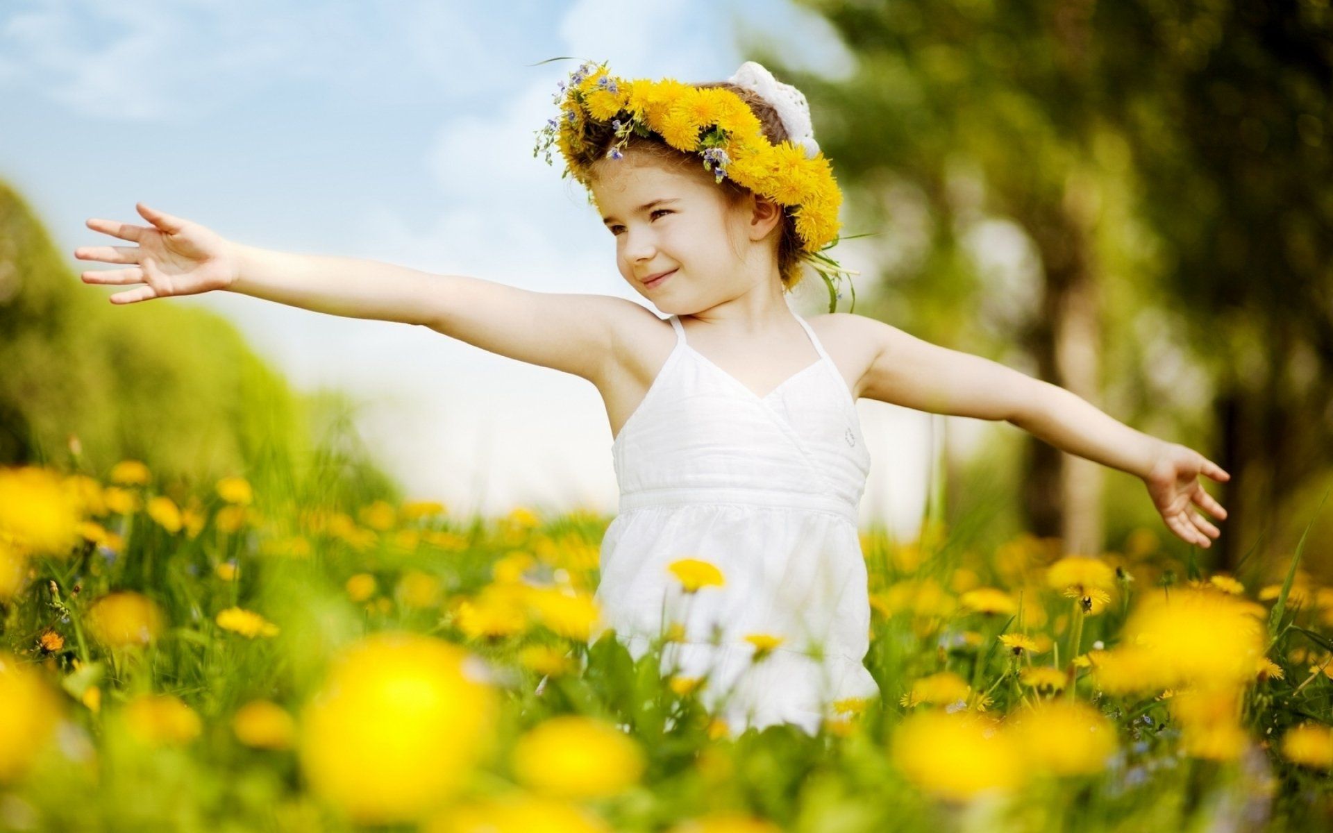 1920x1200 Sunlit Meadow Smile