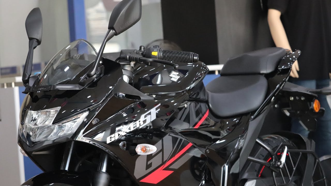 1280x720 Suzuki Gixxer SF 155 Bs6 New Black & Red With All Colour Review 2021. Exhaust. Price And Mileage ?