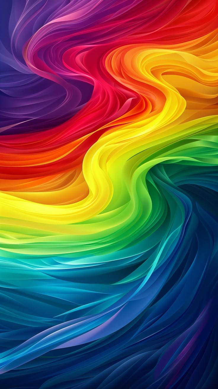 736x1313 Color Swirl Abstract. iPhone Wallpaper