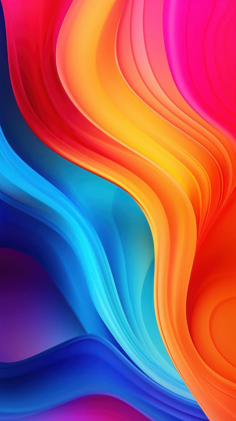 800x1427 iPhone Wallpaper Rainbow Abstract Image Wallpaper