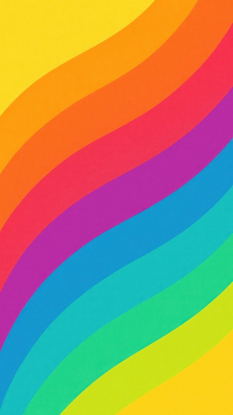 800x1422 iPhone Wallpaper Rainbow Abstract Image Wallpaper