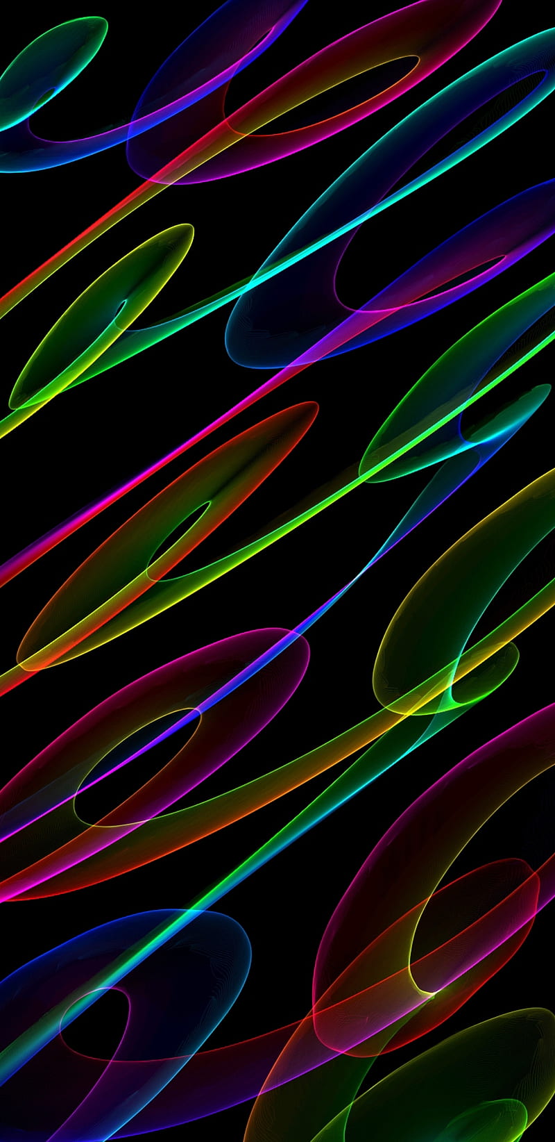 800x1644 Color, rainbow, abstract, good, neon, colorful, HD phone wallpaper
